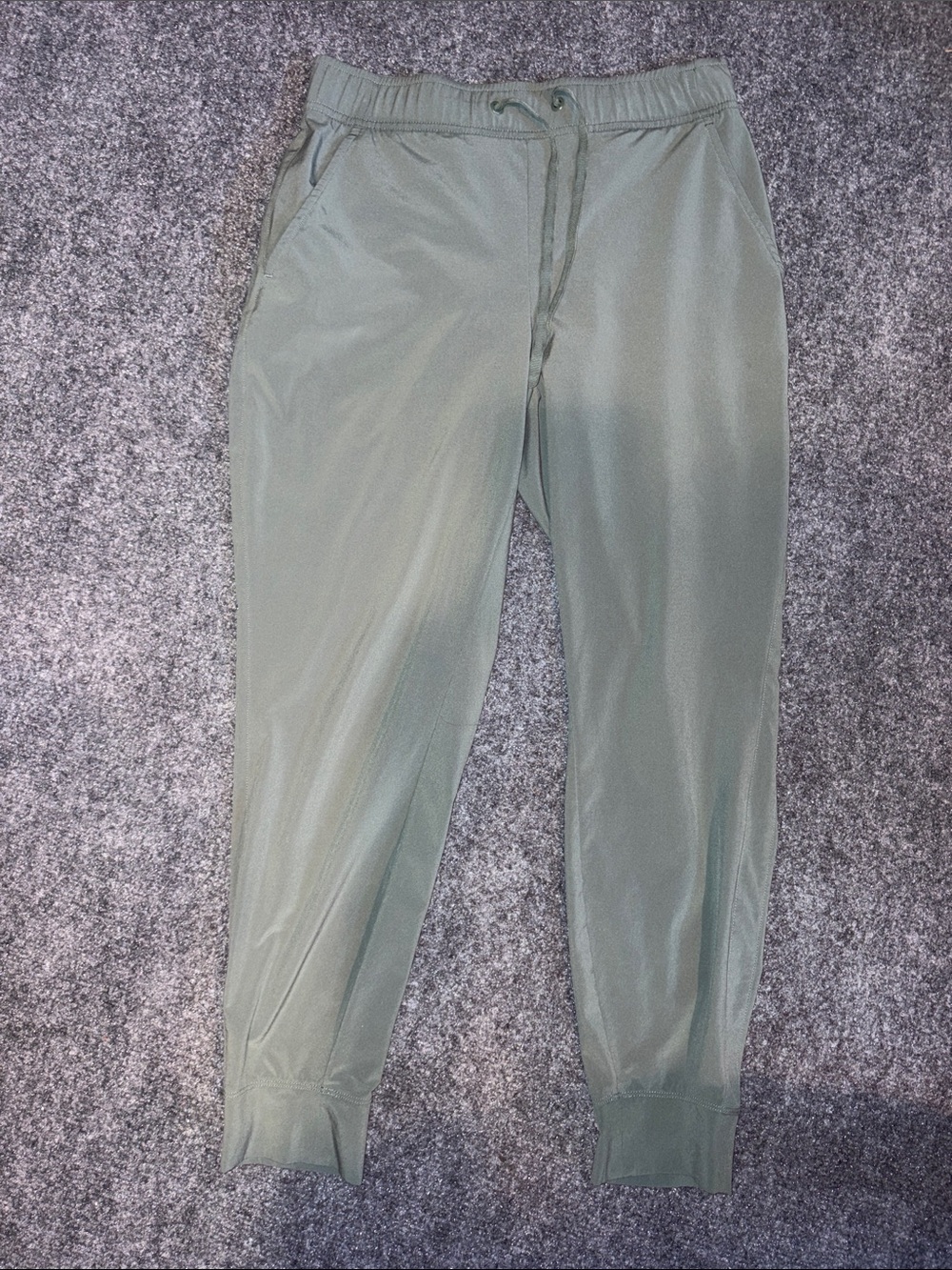 Eddie Bauer Women's Olive Green Track Joggers